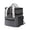 A-Gray, variant on Gray Insulated Lunch Tote, Thick Thermal Layer Keeps Food Hot or Cold, Dual Compartments with Adjustable Shoulder Strap for Work, Picnic or Day Trip