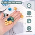 thumbnail image 3 of Uxcell 20 Pcs Quartz Pearl Balls, 12mm Round Glass Crystal Loose Beads for Vase Filler, Resin Art, Jewelry Making, DIY Crafts, Home Decoration, Pink, 3 of 6