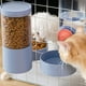 thumbnail image 2 of Dispensador de agua automático colgante, bebedero para mascotas con llenado automático, bebedero para perros Azul, 2 of 9
