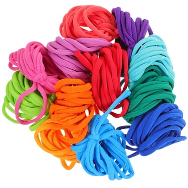192pcs Potholder Weaving Loom Multicolored Elastic Loom Bands for Kids