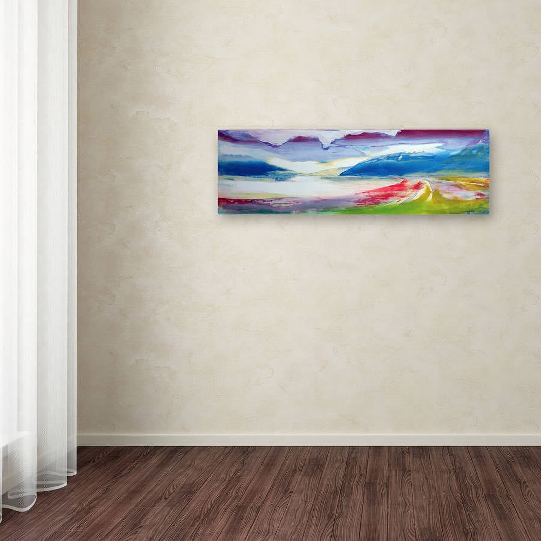 Trademark Fine Art "Abstract Composition " Canvas Art by Lou Gibbs