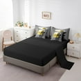 thumbnail image 3 of Erosebridal Bling Roll Paper Bedding Queen Size,Glitter Stars Comforter Sets with Sheets,Modern Fashion Bedding Sets Queen Size,Lightweight Princess Bedroom Decoration,Reversible,7 Pieces, 3 of 6