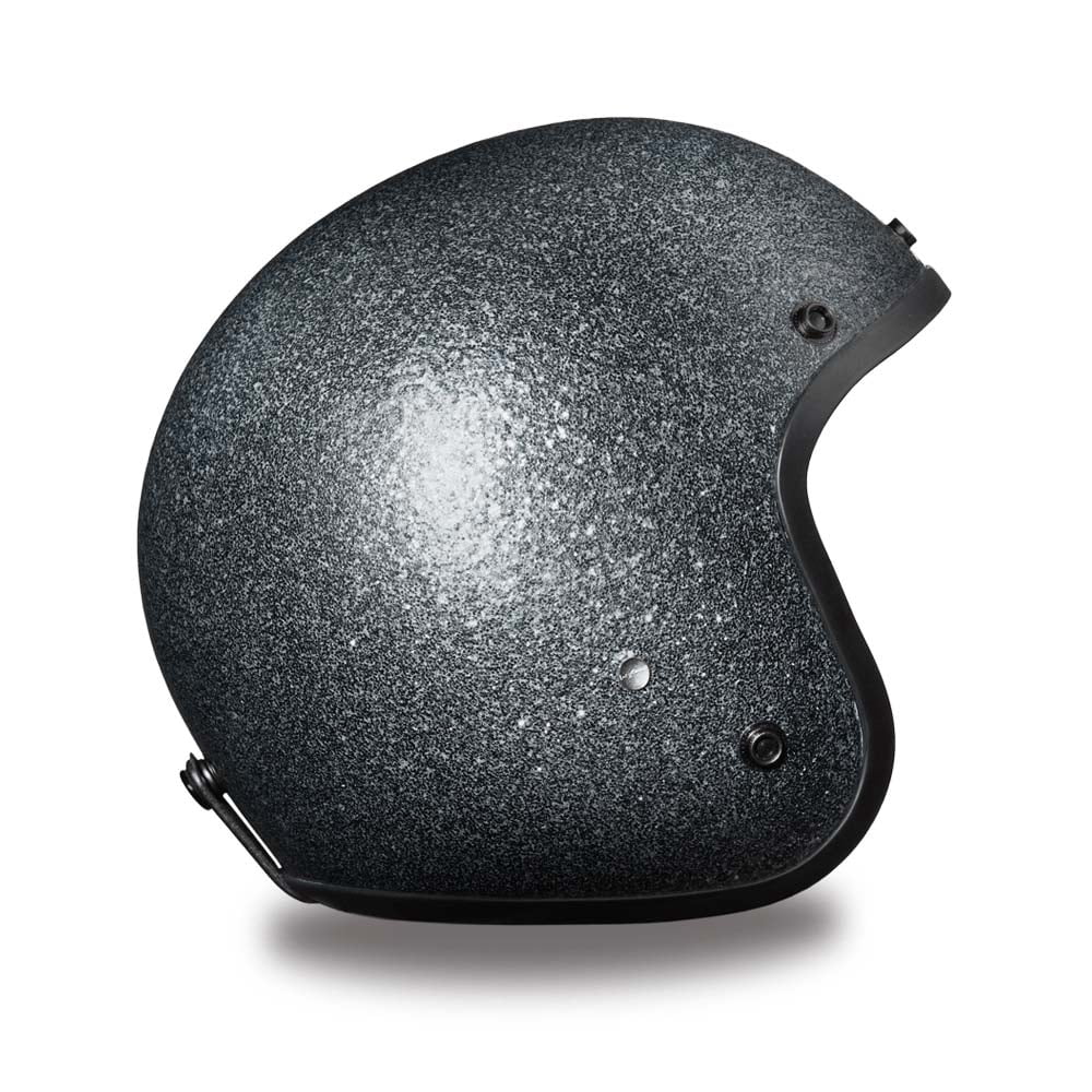 Daytona Helmets Cruiser D.O.T. Approved Open Face Three Quarter Shell Motorcycle Helmet With Visor
