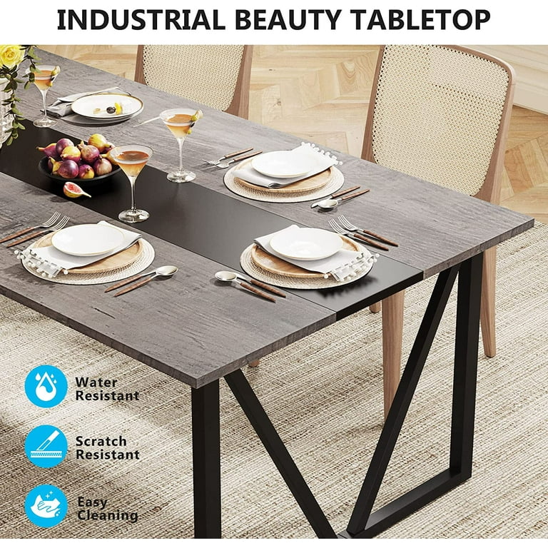 Industrial Dining Table Kmart Oregon 200cm Industrial Dining Table