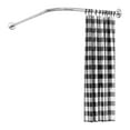 thumbnail image 3 of L-Shaped Curved Shower Curtain Rod - Adjustable Stainless Steel Expandable Rod Rust-Resistant Extra Shower Space Design Easy Installation with Brackets & Screws for Bathroom/Shower Stall/Tub (Silver), 3 of 9