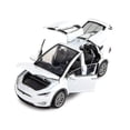 thumbnail image 1 of 1/32 Tesla Model S Suv Toy Car Model Diecast Alloy Metal Miniature Sound Light Pull Back 1:32 Collection Gift For Boy Kid, 1 of 5