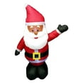 thumbnail image 7 of Nicky Bigs Novelties African American Santa Claus 4' Inflatable Airblown Christmas Yard Decor, 7 of 7