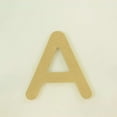 thumbnail image 4 of Package of 1, 18 Inch X 1/2" Thickness MDF Letter A in The Gotham Rounded Font, Thick, Upper Case for Art & Craft Project, Made in USA, 4 of 4