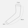 thumbnail image 3 of A Pair Of Summer Ice Silk Sleeves For Men And Women, Sun Arm Sleeves For Women Loose Fit 50+ Skin Protective Cover, A Pair Of Ice Silk Sleeves, 3 of 4