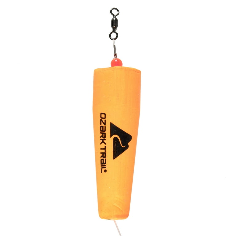 Ozark Trail Popping Cork Fishing Rig 5'' 1 oz. - Solid Orange