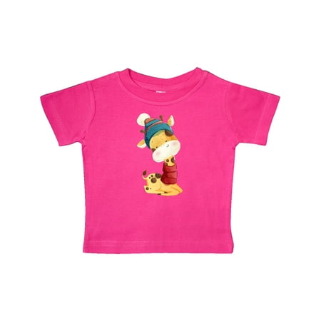

Inktastic Cute Giraffe Gift Baby Boy or Baby Girl T-Shirt