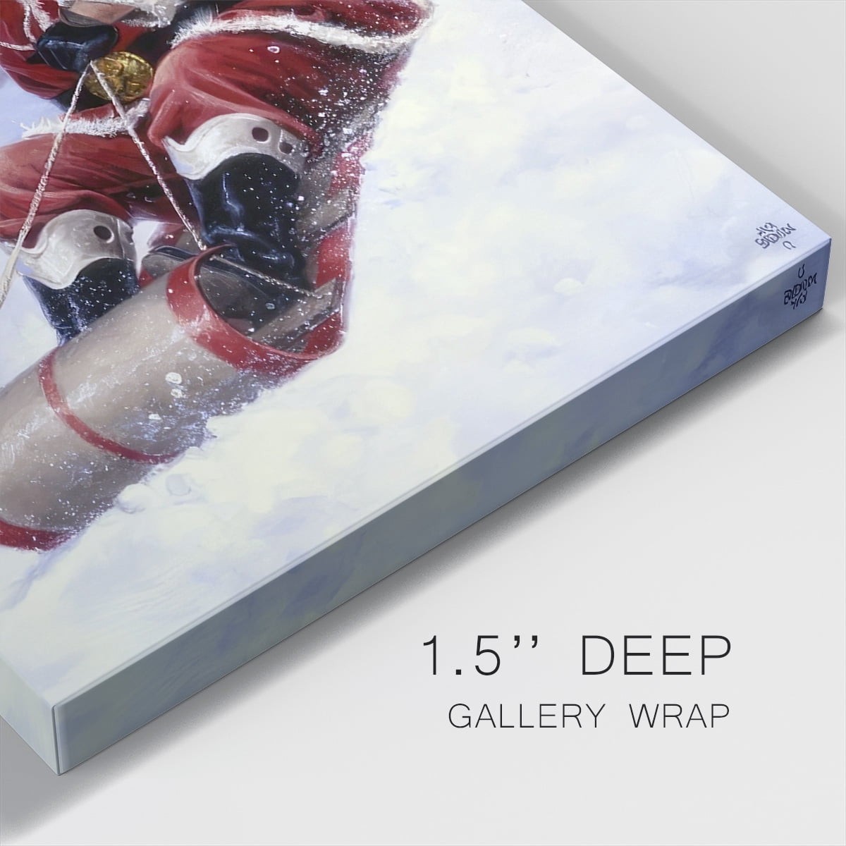 Here Comes Santa- Gallery Wrapped Canvas