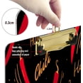 thumbnail image 3 of FMSHPON Hot Chili Peppers Seamless Pattern Clipboard Hardboard Wood Nursing Clip Board and Pull for Standard A4 Letter 13x9 inches, 3 of 7