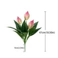 thumbnail image 3 of Fake Flowers Promotion Sale! 2Pack Anthurium Artificial Flowers Real Bouquets Realistic Simulation Tropical Anthurium Decorative Silk Flower for Home Floral Arrangements Bouq Home Decor Clearance, 3 of 4