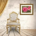 thumbnail image 3 of Johnson, George 24x19 Gold Ornate Wood Framed with Double Matting Museum Art Print Titled - Garden Dahlias VIII, 3 of 4
