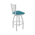 thumbnail image 2 of 410 Jackie 30" Swivel Bar Stool with Anodized Nickel Finish and Graph Tidal Seat, 2 of 2