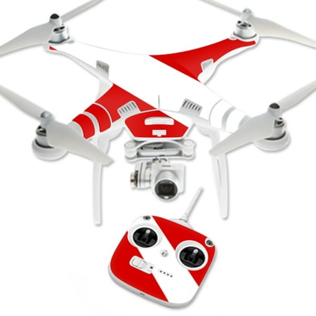 MightySkins Protective Vinyl Skin Decal for DJI Phantom 3 Standard Quadcopter Drone wrap cover sticker skins Softball