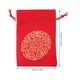 thumbnail image 2 of unbranded 20Pcs Red Drawstring Pouches Silk Material for Jewelry and Candy Packaging, 2 of 6