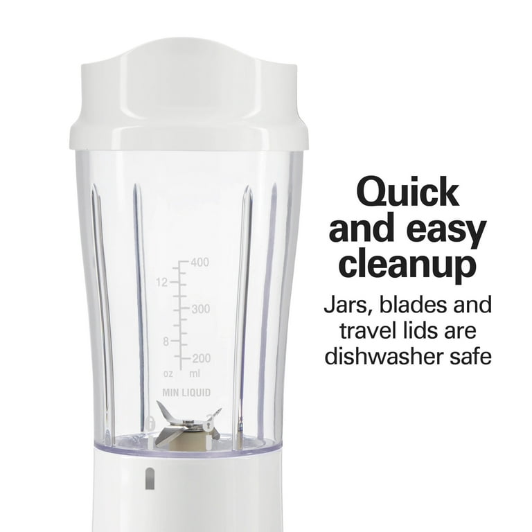 ハミルトンピーチ　ブレンダー　容器2個付き Hamilton Beach Personal Blender for Smoothies with 2 Travel Jars