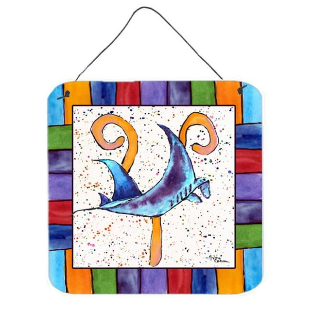 Beach And Seafood Aluminium Metal Wall or Door Hanging Prints 8448