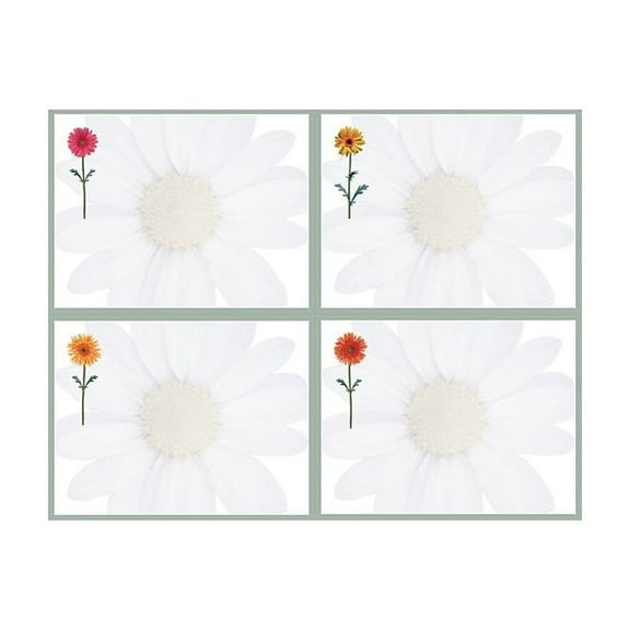 Masterpiece Studios Great Papers Daisies 4-Up Postcards 40/Pack 919598