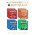 thumbnail image 3 of Twinings Christmas Holiday Tea Bag Variety Pack (60 Count) 4 Seasonal Flavors in Wooden Tea Chest Organizer, Gift for Women, Men, Friends, Couples, Mom, Dad, Family, 3 of 3