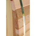 thumbnail image 3 of Almost Heaven Pinnacle 4-Person Barrel Sauna in Rustic Cedar, 6ft x 6ft, 3 of 6