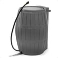 thumbnail image 1 of FCMP Outdoor RC4000 Raincatcher 50 Gallon Rain Catcher Barrel, Grey, 1 of 12