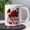 White, variant on 1pc 11oz Romantic Floral Ceramic Coffee Mug with Red Roses & Hearts Design - "Mom" Cursive Lettering, Elegant Gift for Mother'S Day, Birthday, Valentine'S Day - Durable Ceramic Cup for Hot/Cold Drink