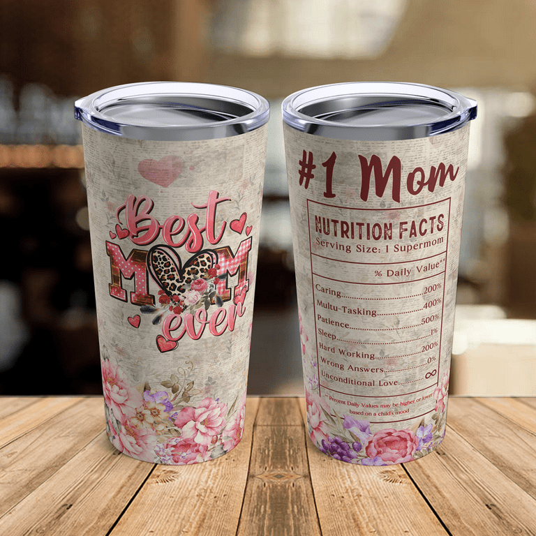 1 Mom - Mother's Day Gifts For Mom - 20 Oz Tumbler