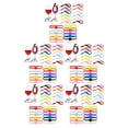 thumbnail image 2 of fastboy 24pieces Easy To Clean Glass Markers Bright Color Cup Labels For Easy Cup Identification Suitable 5Set, 2 of 6