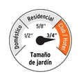 thumbnail image 2 of Manguera 3/4" anti-torceduras 6 capas 30m conexiones d/metal Truper MAN-30X3/4XX, 2 of 3