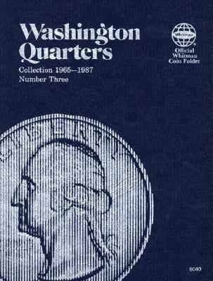 New Whitman Washington Head Quarter Folder for all 1965-1987 Coins! 