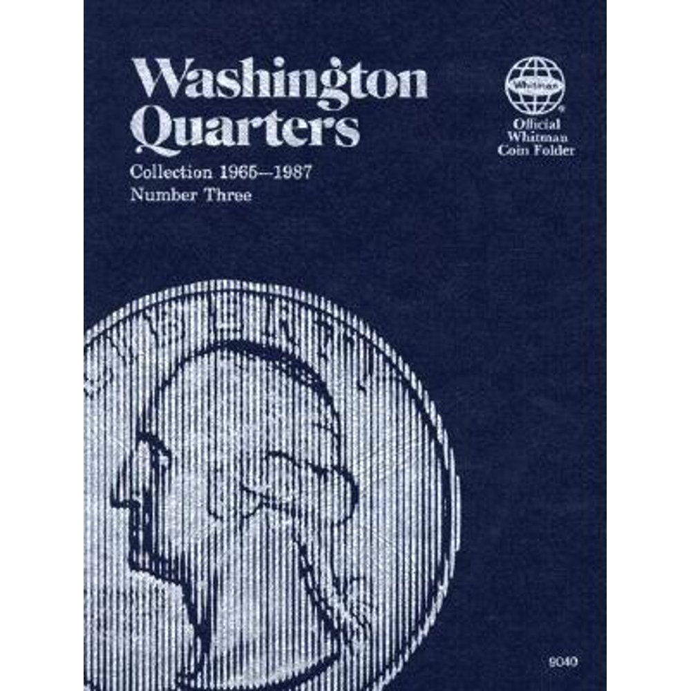 Official Whitman Coin Folder Washington Quarters Collection 19651987, Number Three (Other