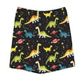 thumbnail image 4 of Pounoo New 2025 Girls Shorts Size 10-12 Cute Print Summer Shorts Elastic Waisted with Pocket Stretchable Shorts for Girls, 4 of 5