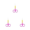 thumbnail image 4 of Seitruly Alicates para cutículas de uñas Tijeras de acero inoxidable Galvanoplastia Spray Oro Rosa Type1 NO1, 4 of 6