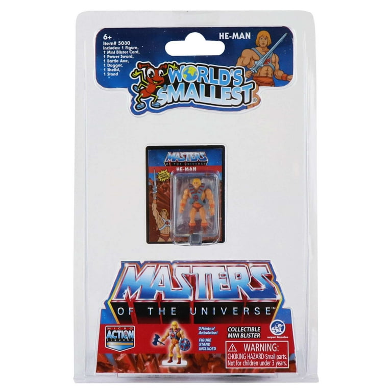 Found these blind box Worlds Smallest Micro figures at Walmart. They come  with comics. Already have Battle Cat, but who's Leo Skeletor? :  r/MastersOfTheUniverse