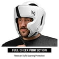thumbnail image 2 of Hayabusa T3 Boxing Headgear Adjustable - White, Medium, 2 of 6
