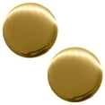 thumbnail image 3 of CRL SDKP112BR Cylinder Style Back-to-Back Shower Door Knobs With Plastic Sleeve Brass, 3 of 5