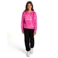 thumbnail image 5 of Reebok Girl’s Athletic Luxe Plush Crewneck Sweatshirt, Sizes 4–18, 5 of 5