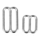 thumbnail image 5 of 400 X 10 Mm 8 + O Correa de Ajuste de Lencería Deslizadores Anillos Clips Ganchos, 5 of 9