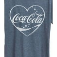 thumbnail image 3 of Coca-Cola - Heart - Women's Short Sleeve Graphic T-Shirt, 3 of 5