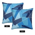 thumbnail image 4 of Multi-Size Linen Sofa Pillow Cover Invisible Zipper Open And Close Strong Use For Sofa Chair Garden Sofa Car Blue Geometric Lines_4 16"X16", 4 of 8