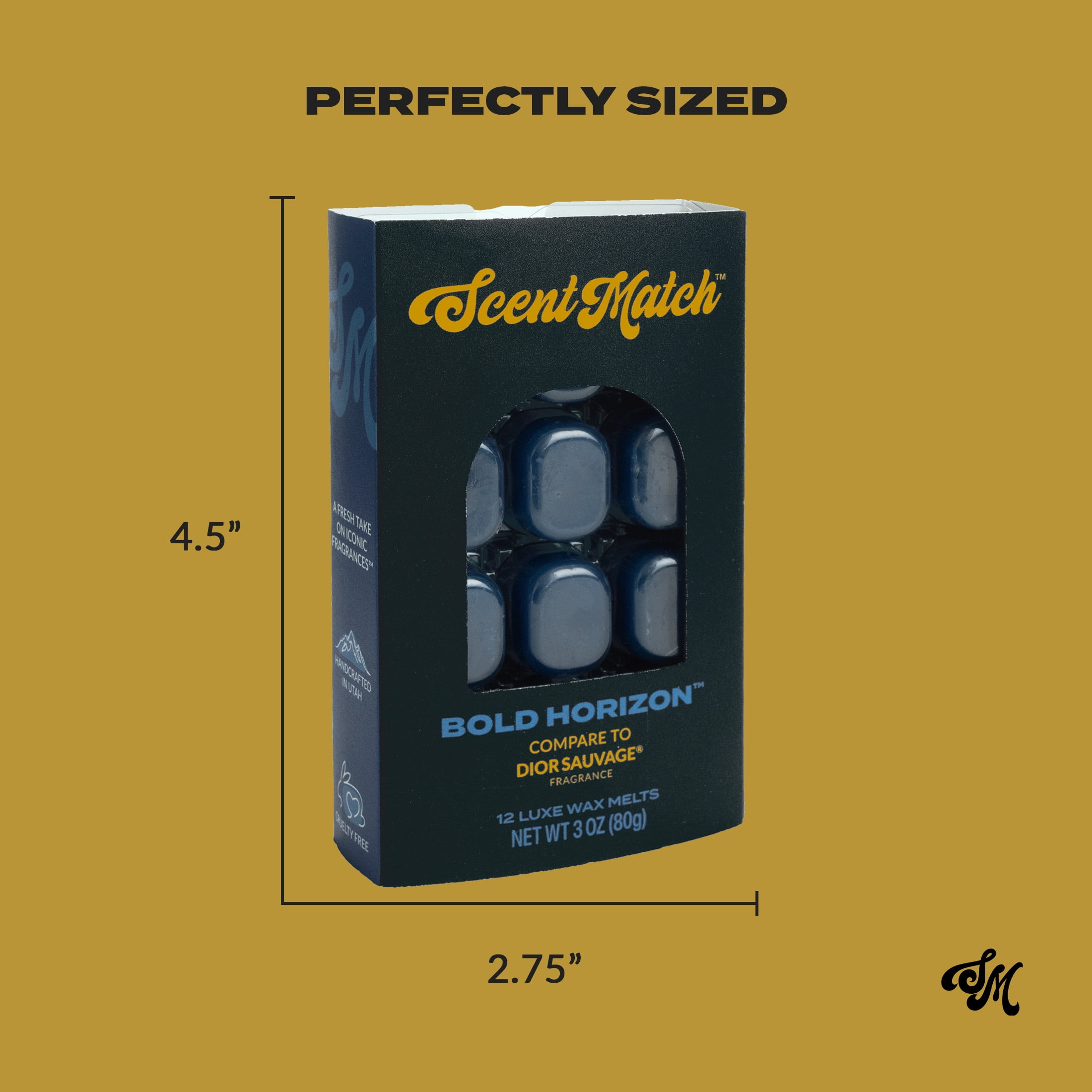 IllumiScents ScentMatch, 3 oz Wax Melts, Bold Horizon (Compare to: Dior Sauvage®)
