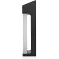 thumbnail image 4 of Apliques de pared LED solares con carcasa de aluminio, luz blanca cálida, 10 lm, paquete de 2 para uso en exteriores, 4 of 5
