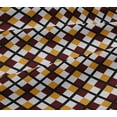 thumbnail image 5 of oneOone Viscose Jersey Maroon Fabric Argyle Check Quilting Supplies Print Sewing Fabric By The Yard 60 Inches Wide, 5 of 5