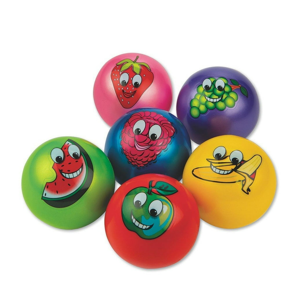 Fruit Scented Ball Set (set of 6), Diameter 4.25" By SS Worldwide