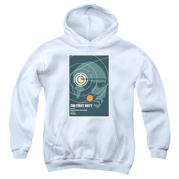 Star Trek - Tng Season 5 Episode 19 - Youth Hooded Sweatshirt - X-Large