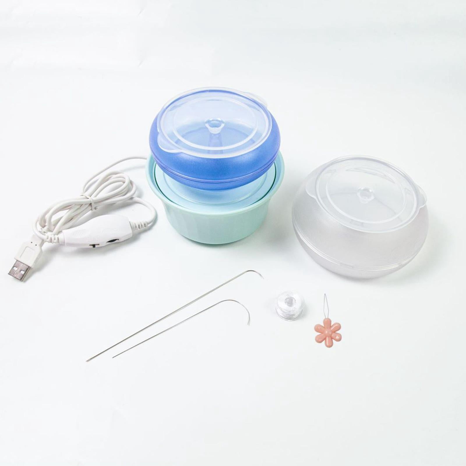 HOMYL Electric Bead String Bowl Rotating Bead Maker Threading USB Bead Machine Machine green