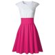 thumbnail image 3 of Minivestido de cóctel de encaje para mujer, vestidos patinadores de manga corta de verano para mujer, 3 of 3